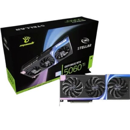 Manli Black Stellar GeForce RTX 5060TI OC 16 GB GDDR7 GPU (1)